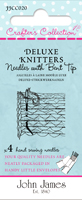 Craft Collection Deluxe Knitters needles. Size 14/18 . Pack of 4