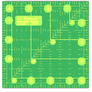 Fluorescent Non-Slip Quilting Rulers