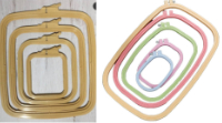 Square & Rectangular Plastic Hoops