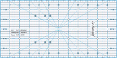 Quilting Ruler Rectangular 4