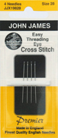 Six size 24 Easy Thread Needles