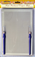 Designer Grid Straight hole 5 part pack