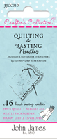 Craft Collection Quilting & Basting. Assorted Pack of 20 needles. .