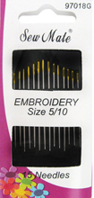 Gold eyed Embroidery size 5/10