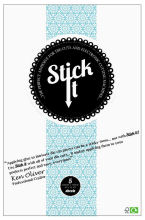 5 Sheets of A4 Stick It