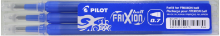 3 Blue refills for Frixion rollerballs 