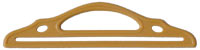 PD Style Beige colour Bag Handles (Pair)