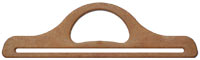 PL Style Wood Effect Bag Handles (Pair)