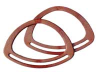 PT style wood effect Bag Handles (Pair)