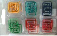 CLIP IT Metallic Squares