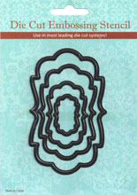 Die Cut Embossing Stencil 2