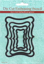 Die Cut Embossing Stencil 5