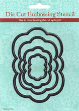 Die Cut Embossing Stencil 6