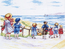 To the beach we go