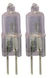 Pack of 2 Halogen Bulbs 12V 20W