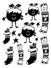Magic Motif Pudding & Crackers
