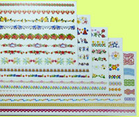 Peel & Stick Paper Borders