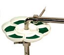 Inserts (green baize) for Daisy Dish