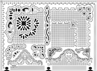 Large Designer Grid SPB009L