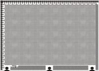Designer Grid Straight hole