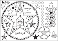 Star and Holly Christmas Gridon Offer at half price