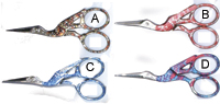 Optima StorkColoured Scissors