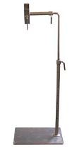 Lowery Workstand In Silver Grey finish with side clamp