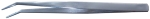 Stainless steel Tweezers with angled head 6